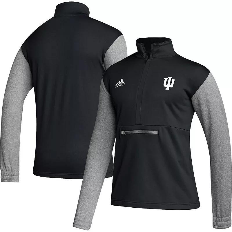 Men's adidas Black Texas A&M Aggies Team Issue AEROREADY Quarter-Zip Jacket,  Product Image