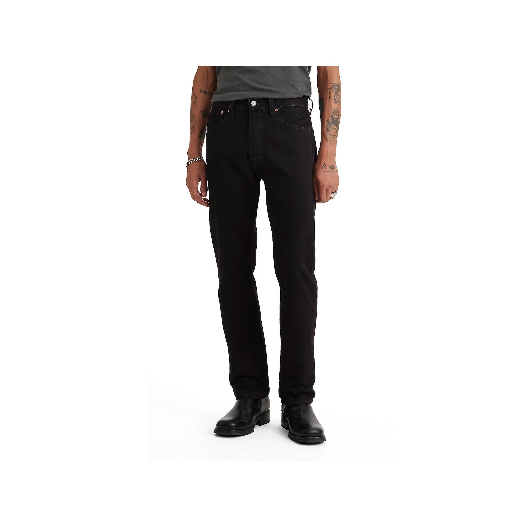 Men's Levi's® 501™ Original Fit Jeans, Size: 32 X 32, Black Product Image