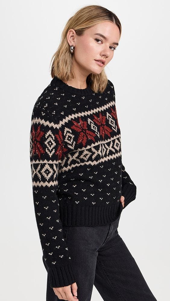 Polo Ralph Lauren Snowflake Long Sleeve Pullover Sweater | Shopbop Product Image