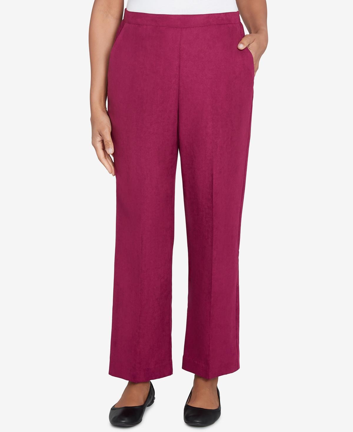 Womens Alfred Dunner Classic Slant Pocket Short Length Pant Product Image