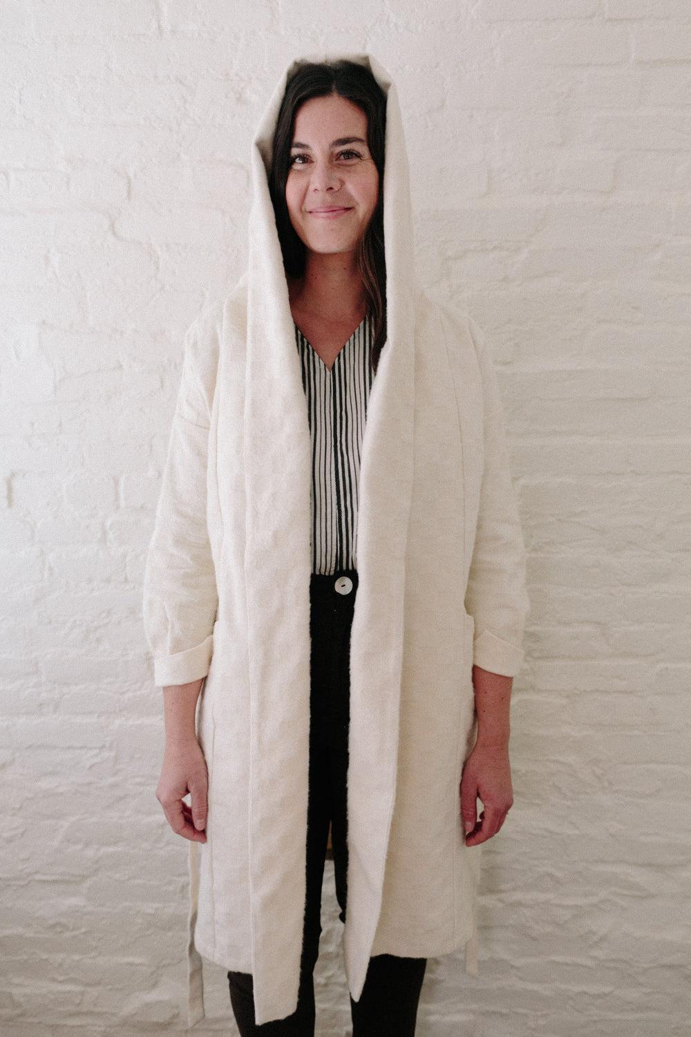 Mantle Jacket in Snow Jacquard Product Image