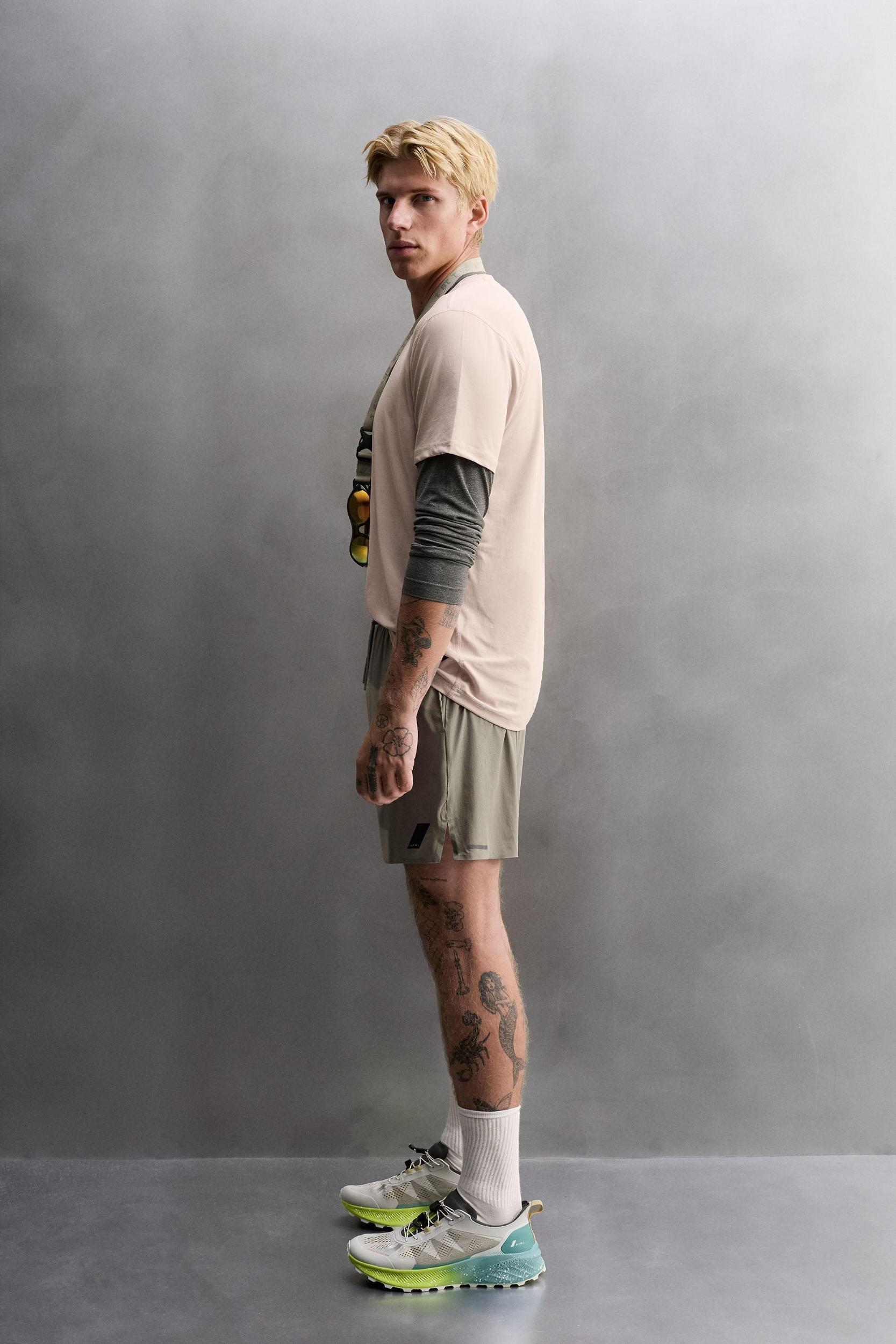 LIGHTWEIGHT PERFORATED SHORTS Product Image