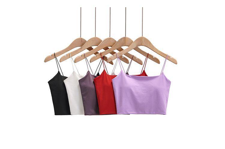 Cropped Padded Camisole Top Product Image