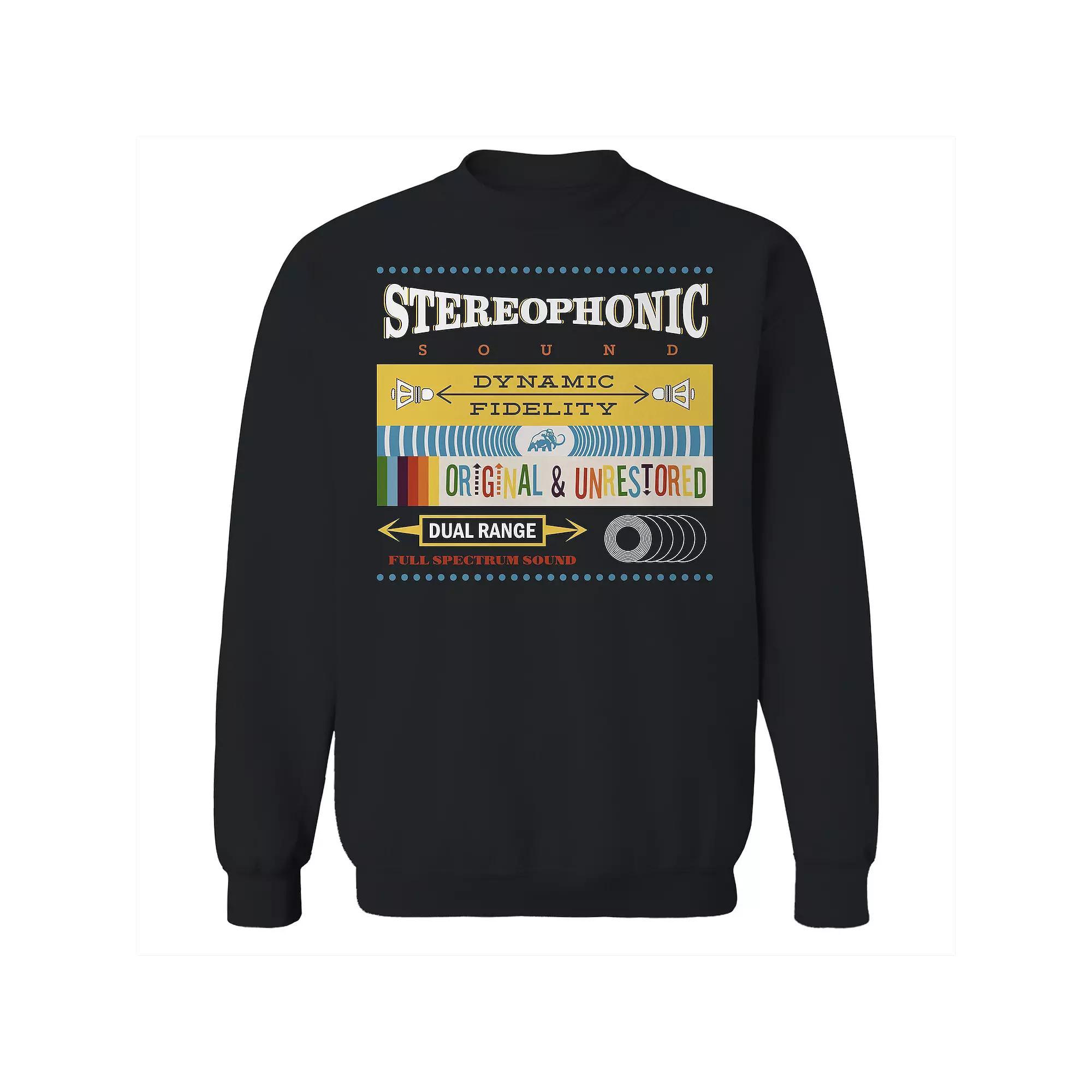 Men's Original & Unrestored Fidelity Fleece Graphic Sweatshirt, Size: Medium, Black Product Image