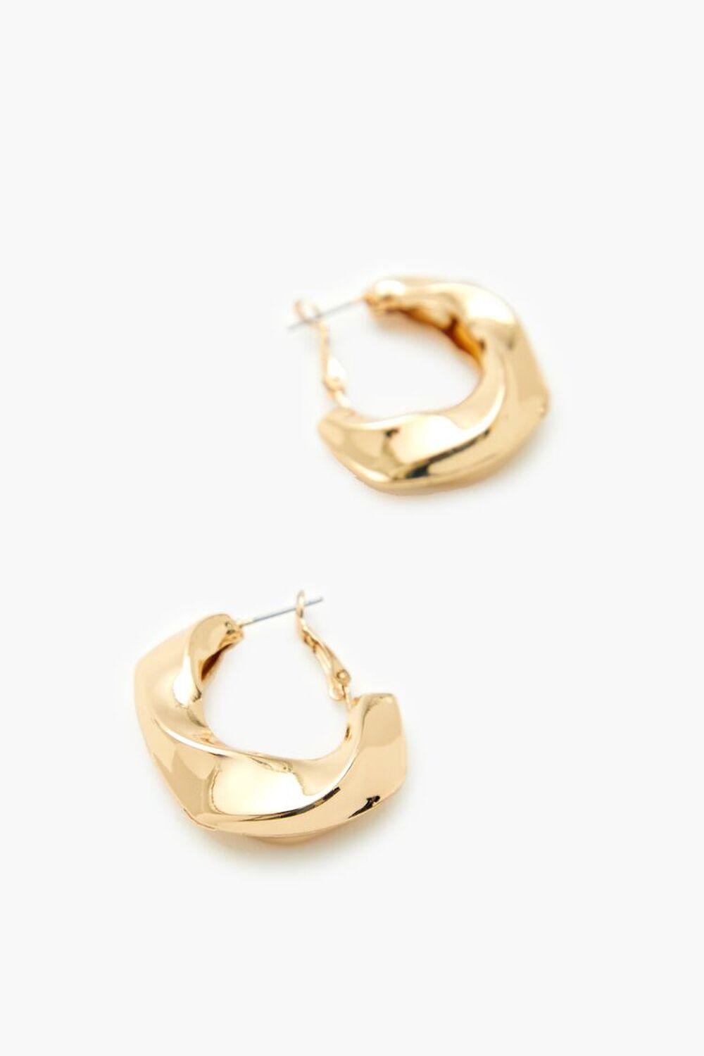 Twisted Hoop Earrings | Forever 21 Product Image