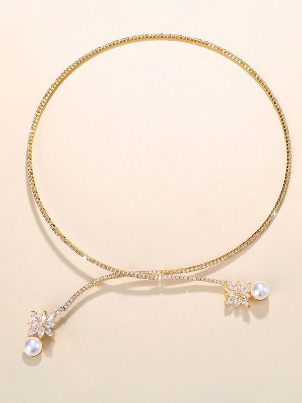 Rhinestone Necklaces Accessories Product Image