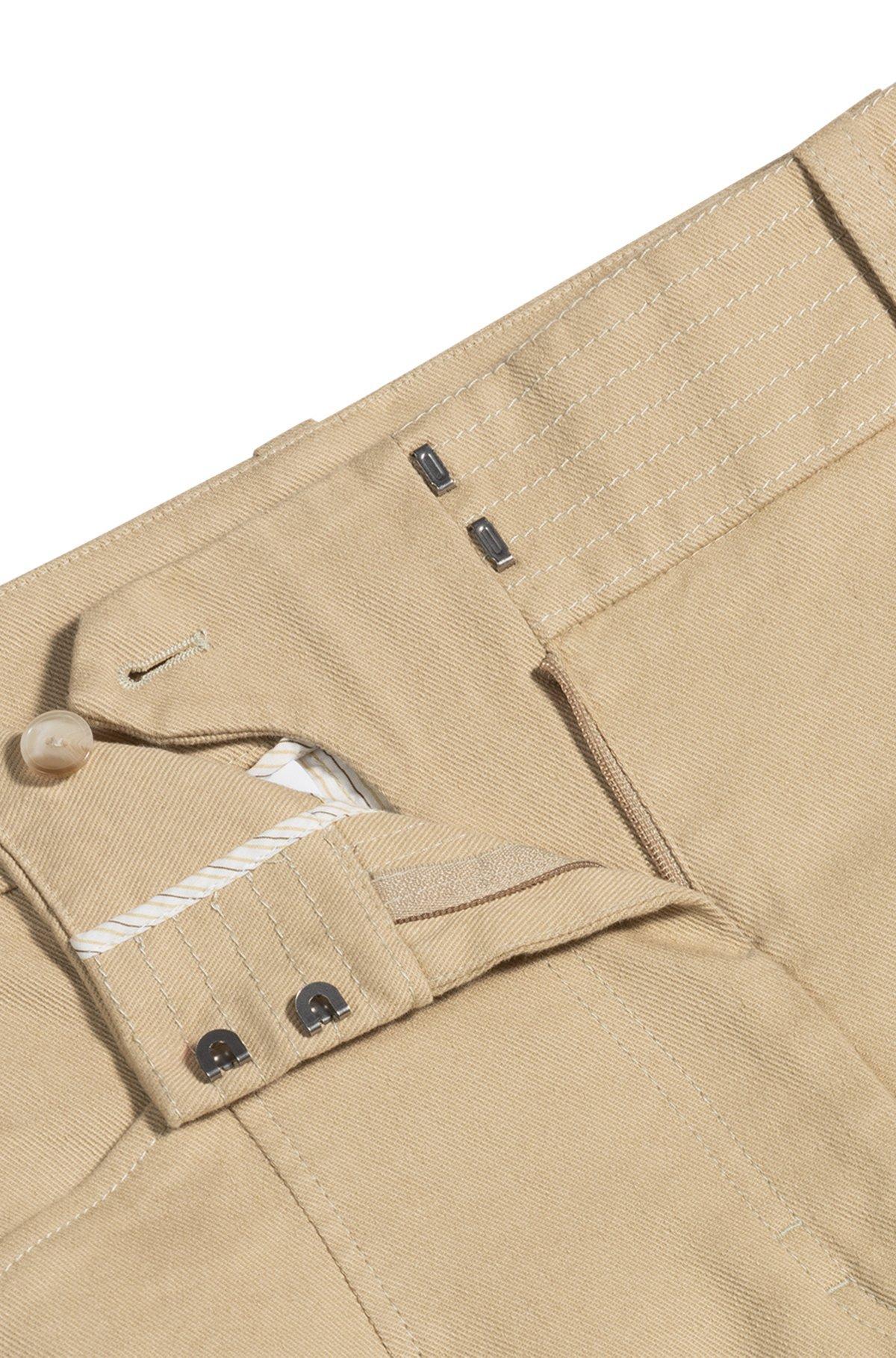 Relaxed-fit trousers in stretch-cotton twill Product Image