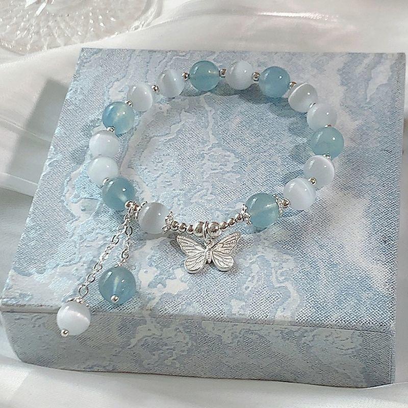 Butterfly Beaded Bracelet Product Image