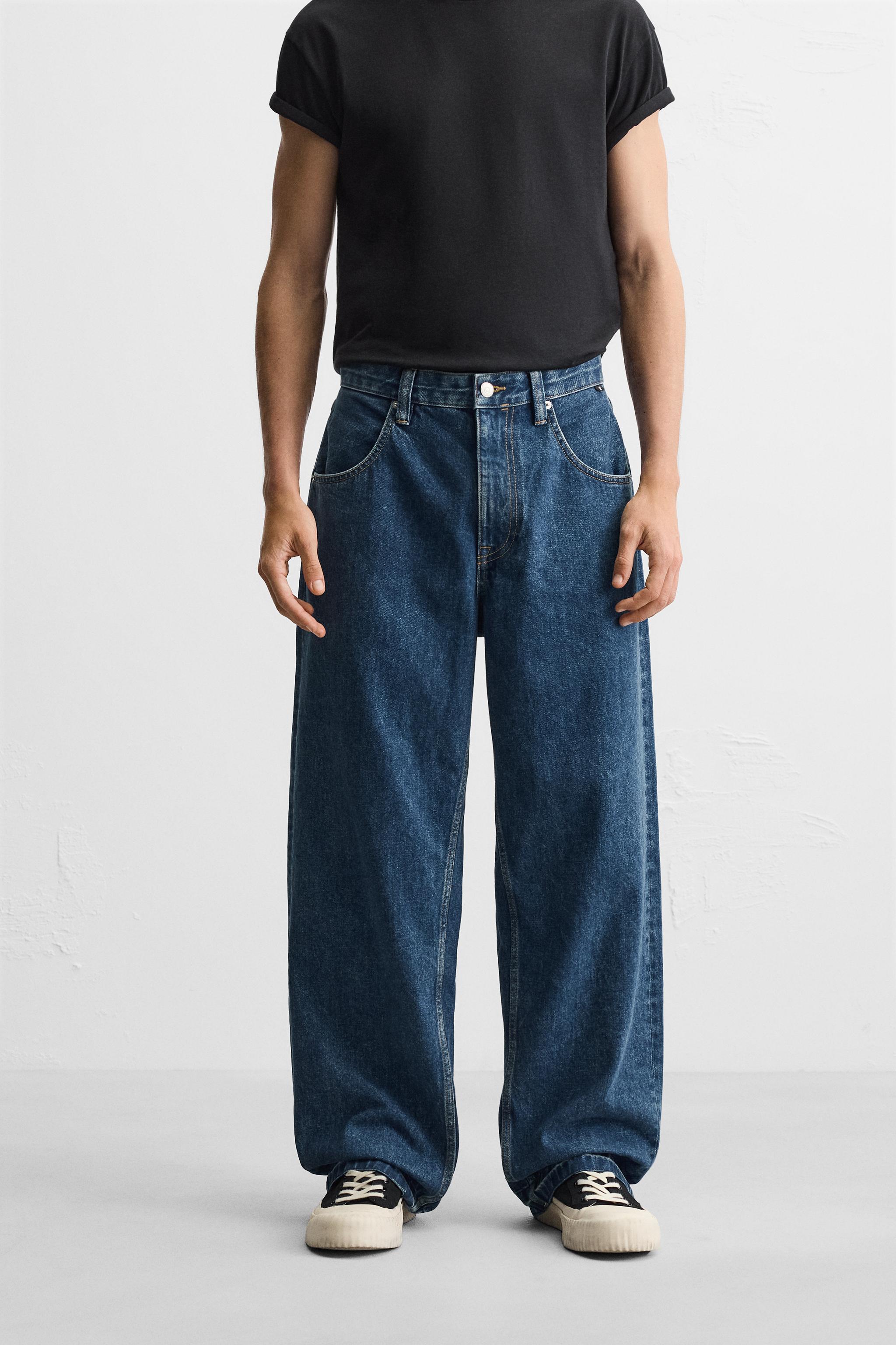 BAGGY DRAWSTRING JEANS Product Image