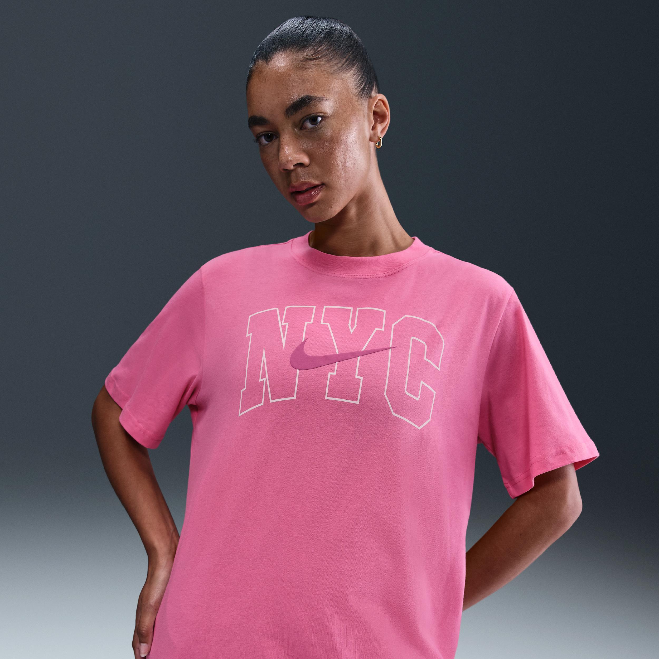 Womens Nike Sportswear Essential Graphic T-Shirt | IB8925-684 Product Image