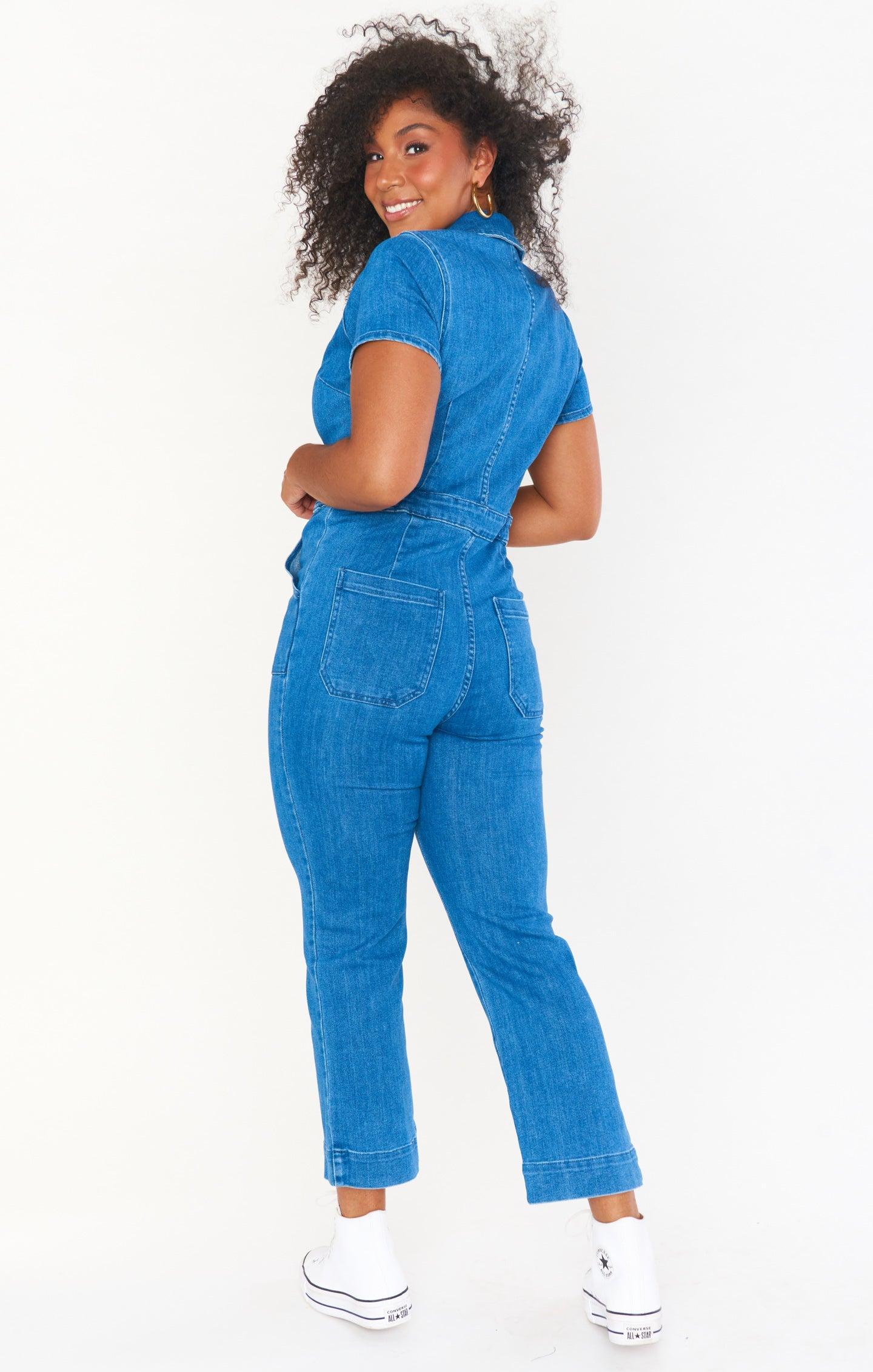 Emery Jumpsuit ~ French Blue Product Image