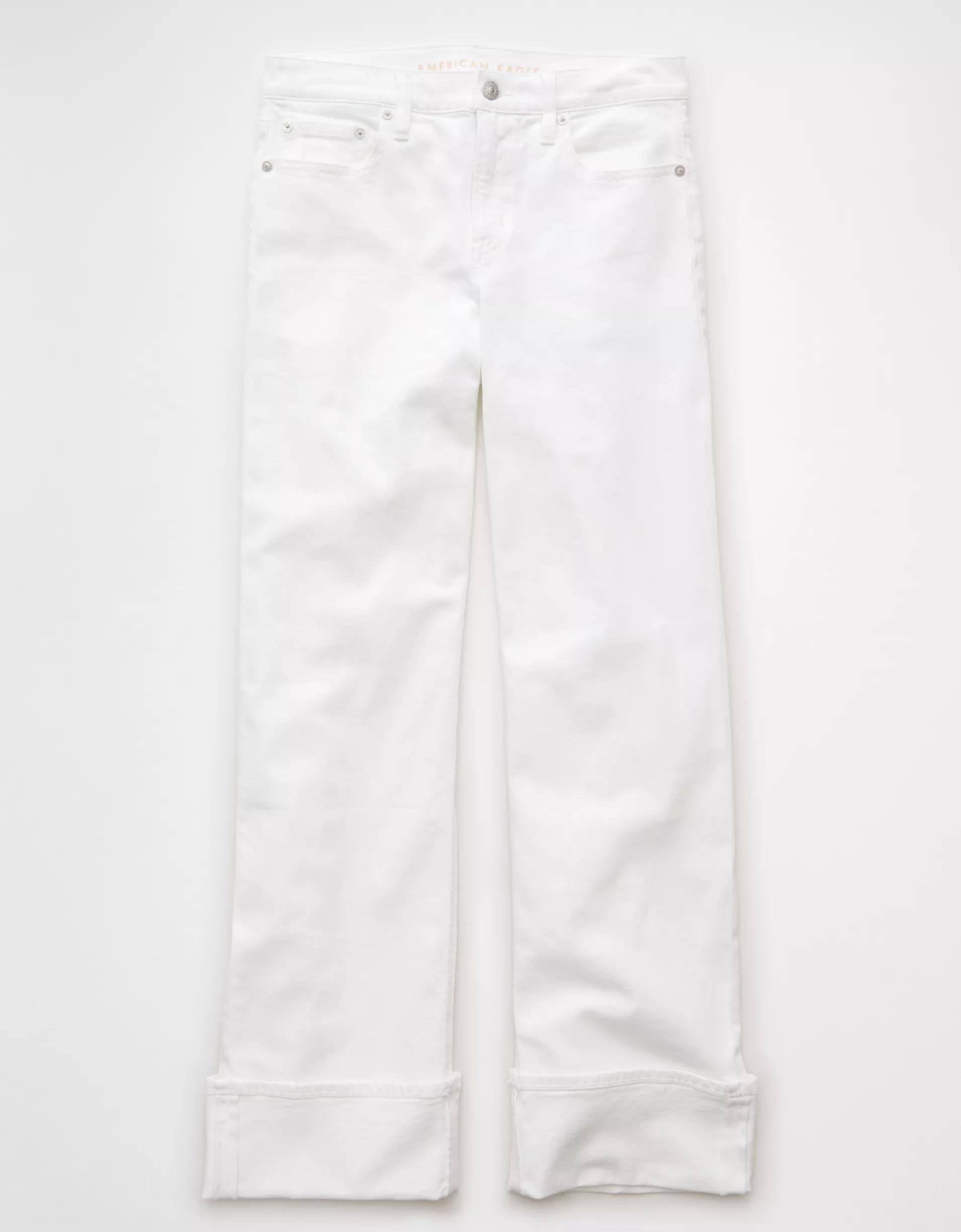 AE Stretch High-Waisted Stovepipe Jean Product Image