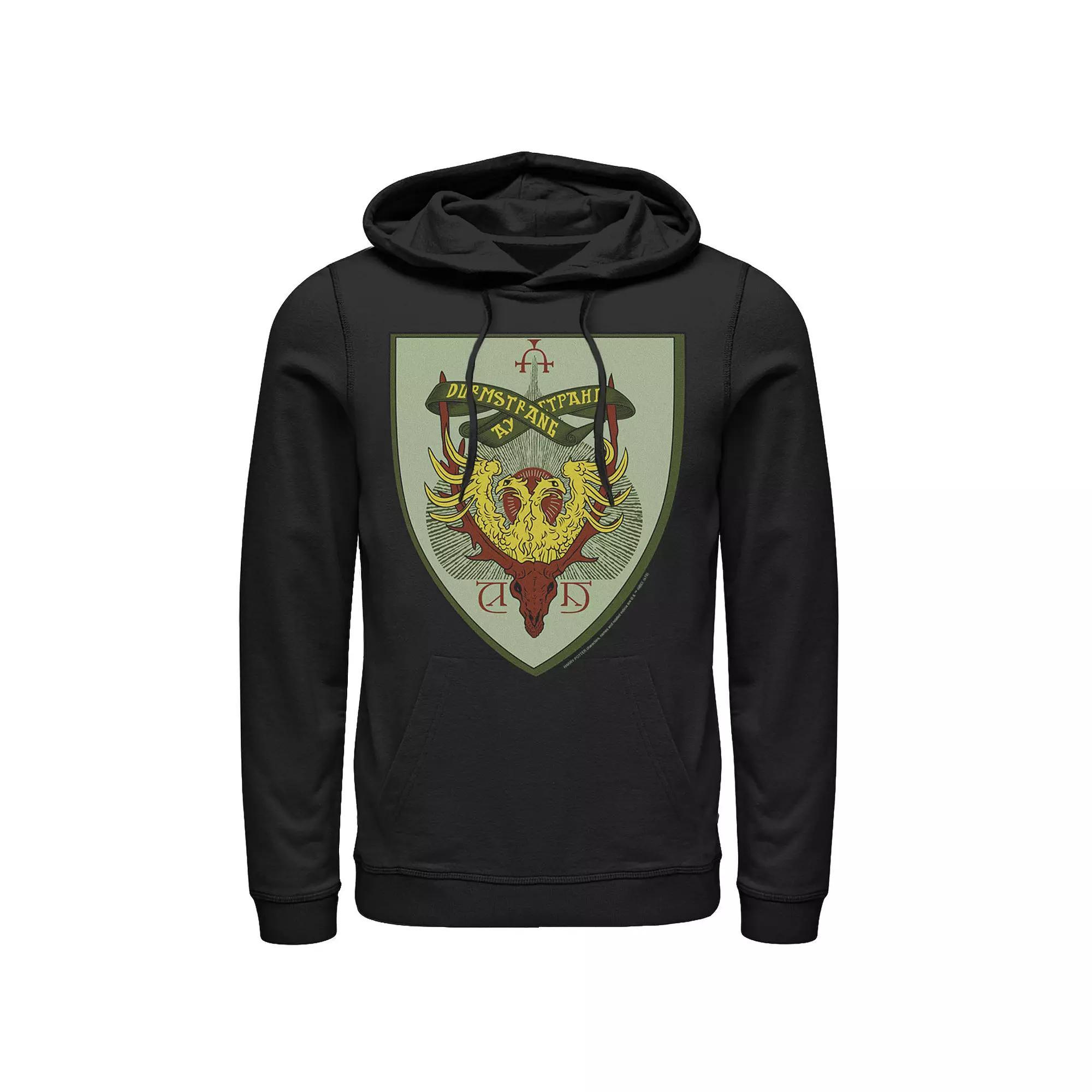 Men's Harry Potter Durmstrang Crest Graphic Pullover Hoodie, Size: XXL, Black Product Image