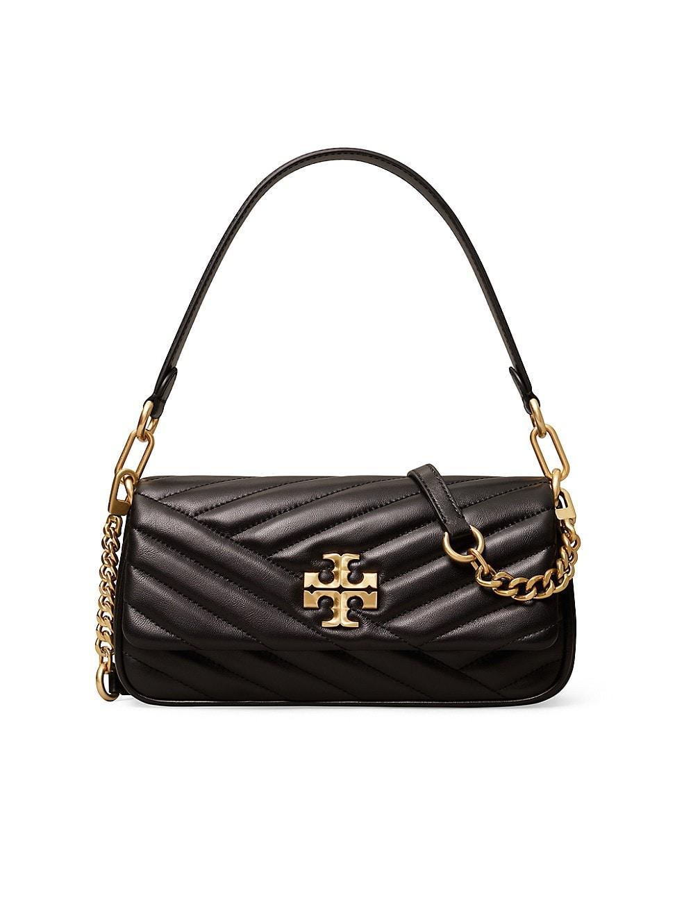 Tory Burch Kira Chevron Small Flap Shoulder Bag Handbags Product Image