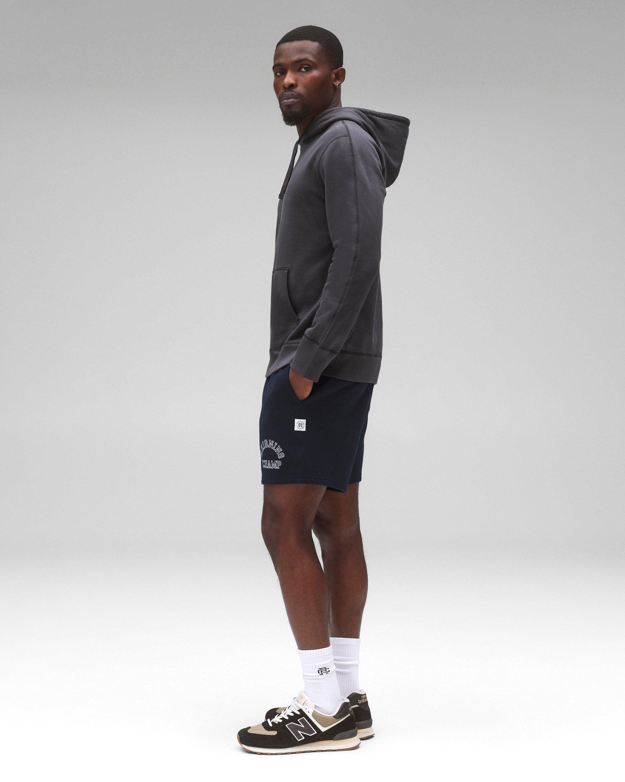 Midweight Terry Slim Hoodie Male Product Image