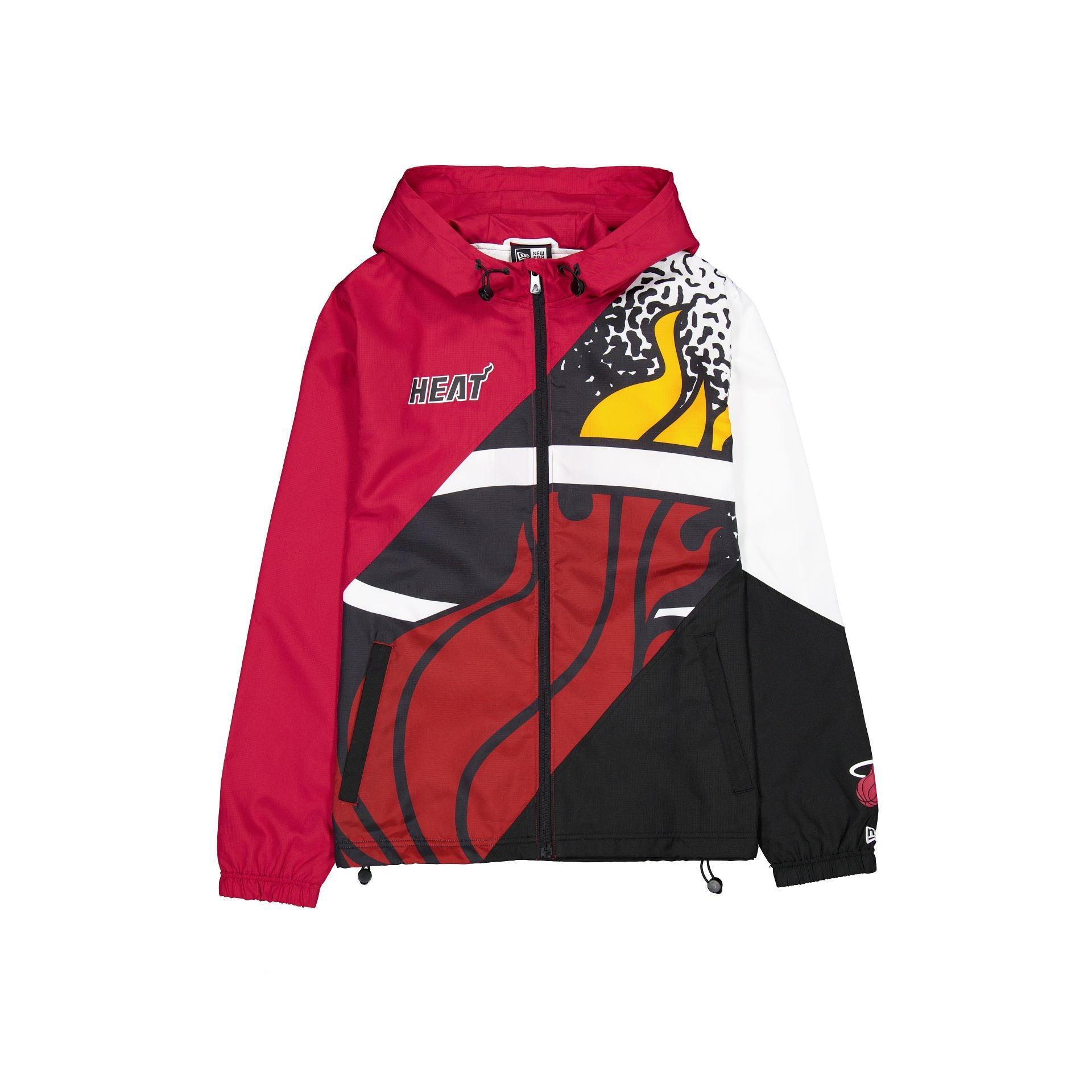 Miami Heat Sport Classics Color Block Windbreaker Male Product Image