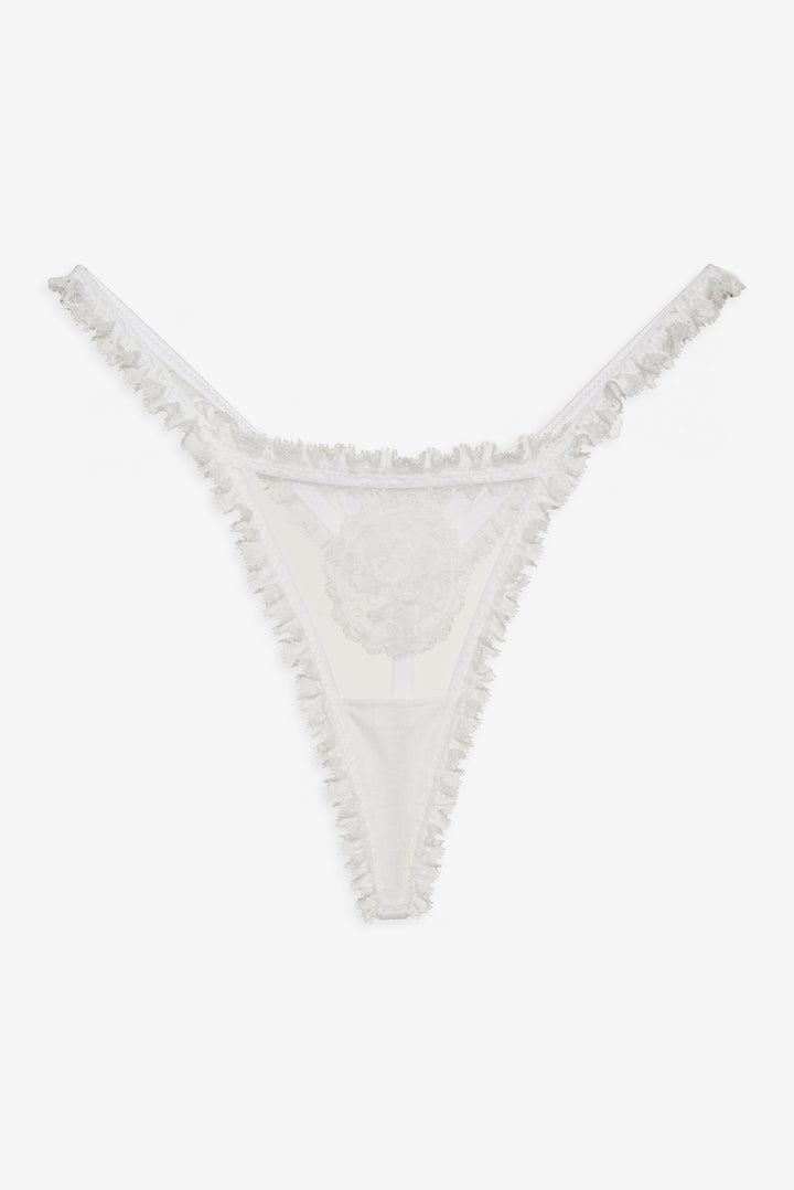 Eloise Thong Panty — White Product Image