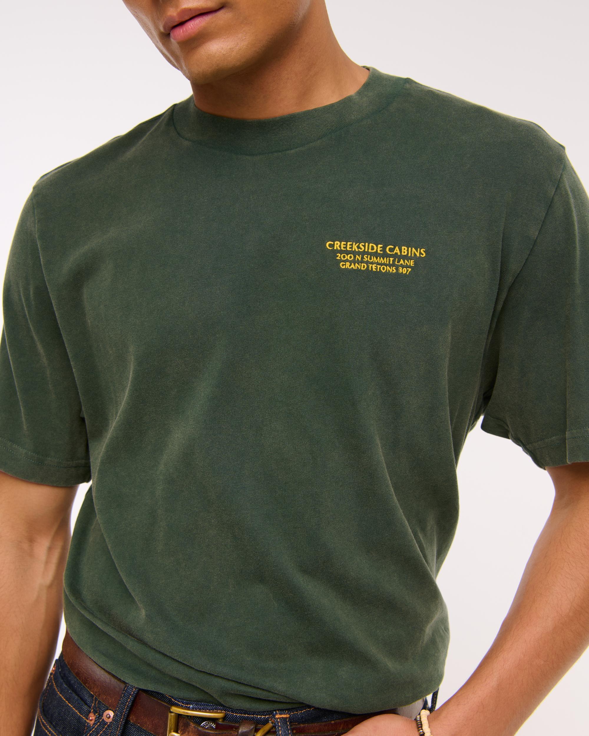 Cabin Vintage-Inspired Graphic Tee Product Image