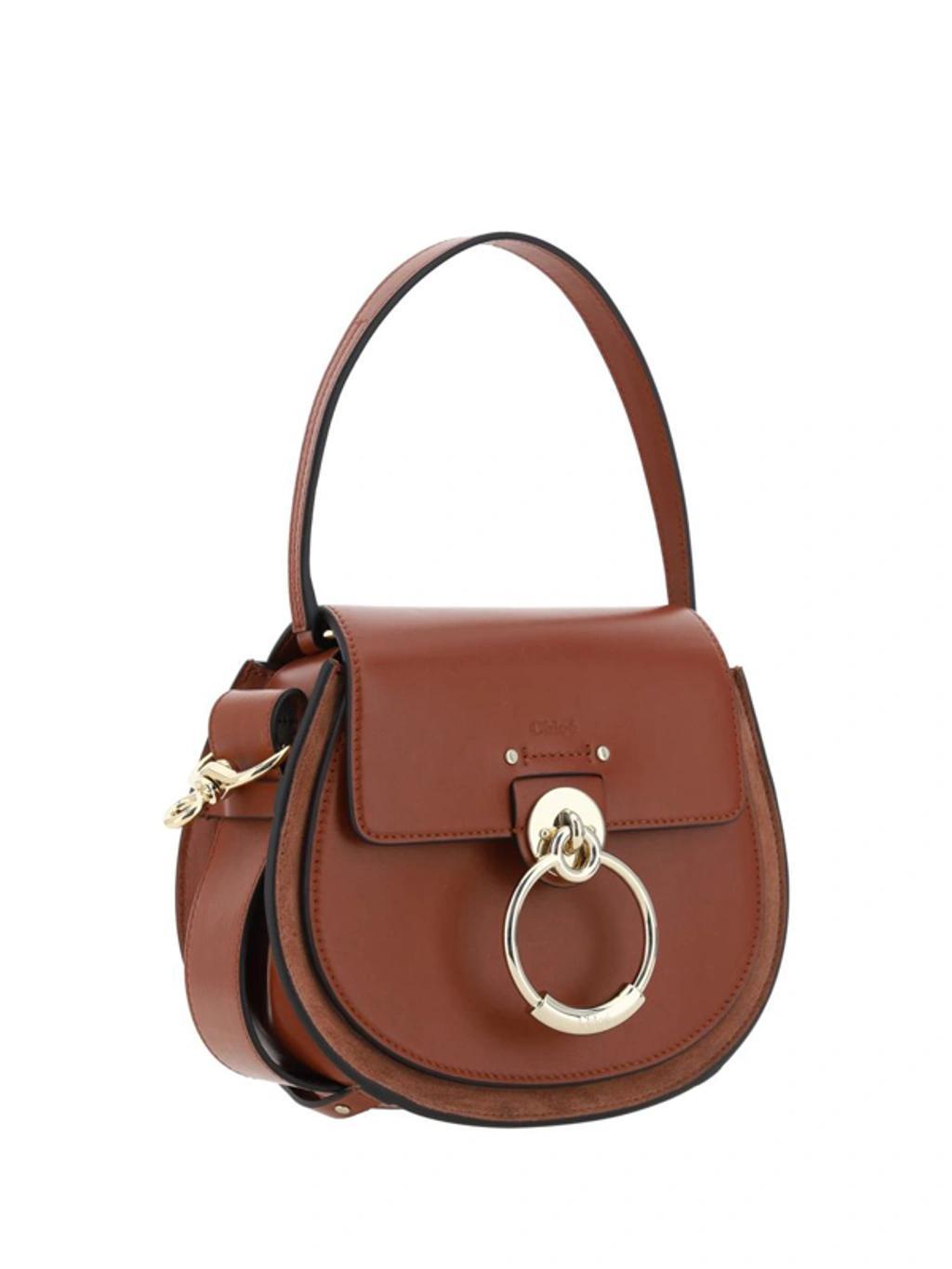 Tess Shoulder Bag In Sepia Brown Product Image