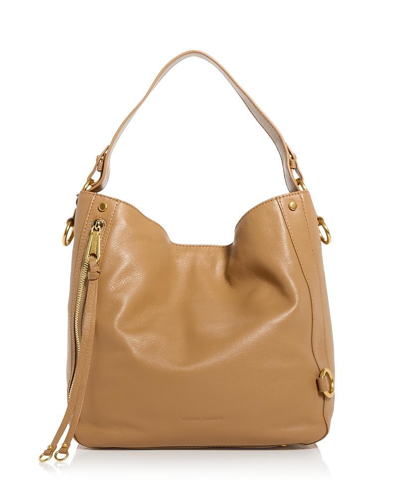 Womens Mab Leather Hobo Bag Product Image