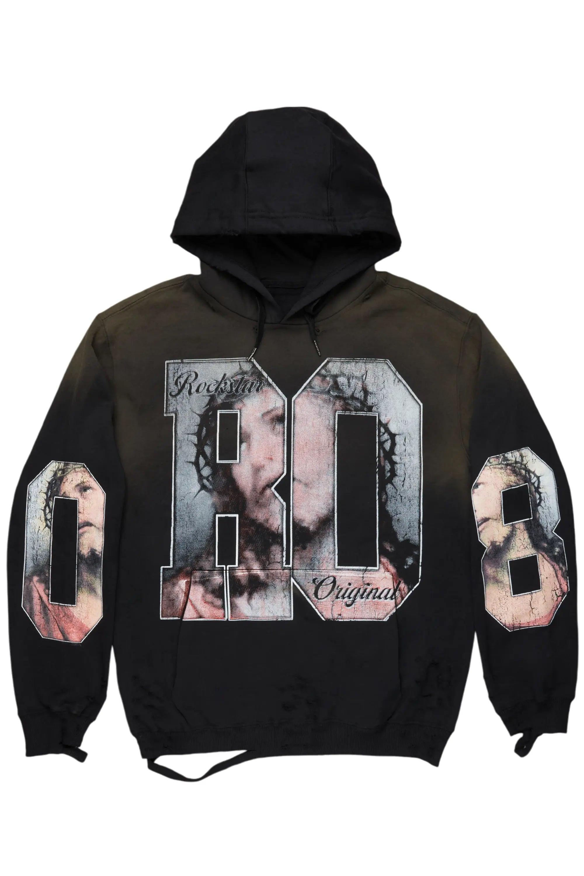 Kameron Black Oversized Hoodie Female Product Image