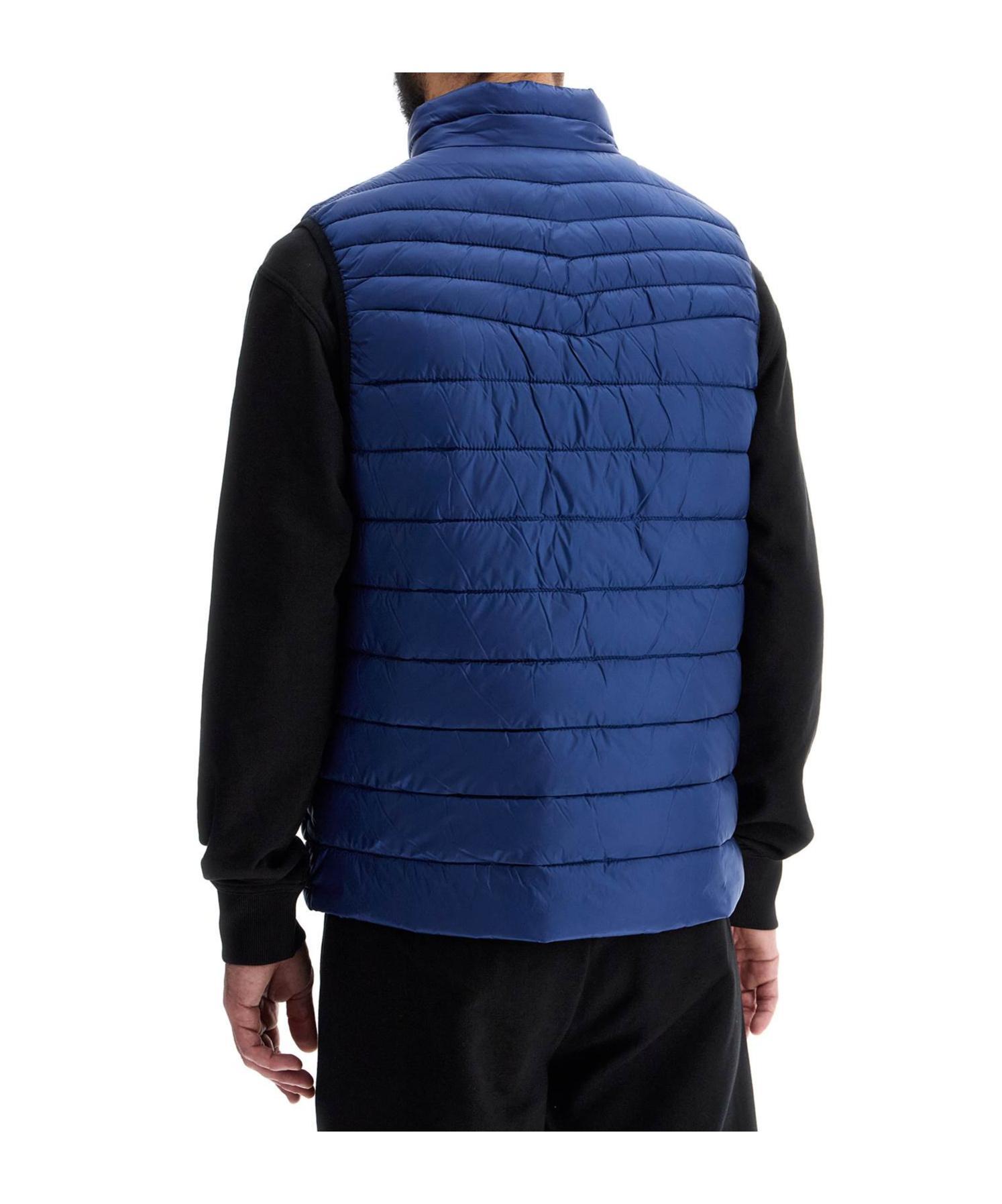 HUGO BOSS Quilted Vest In Blue Product Image