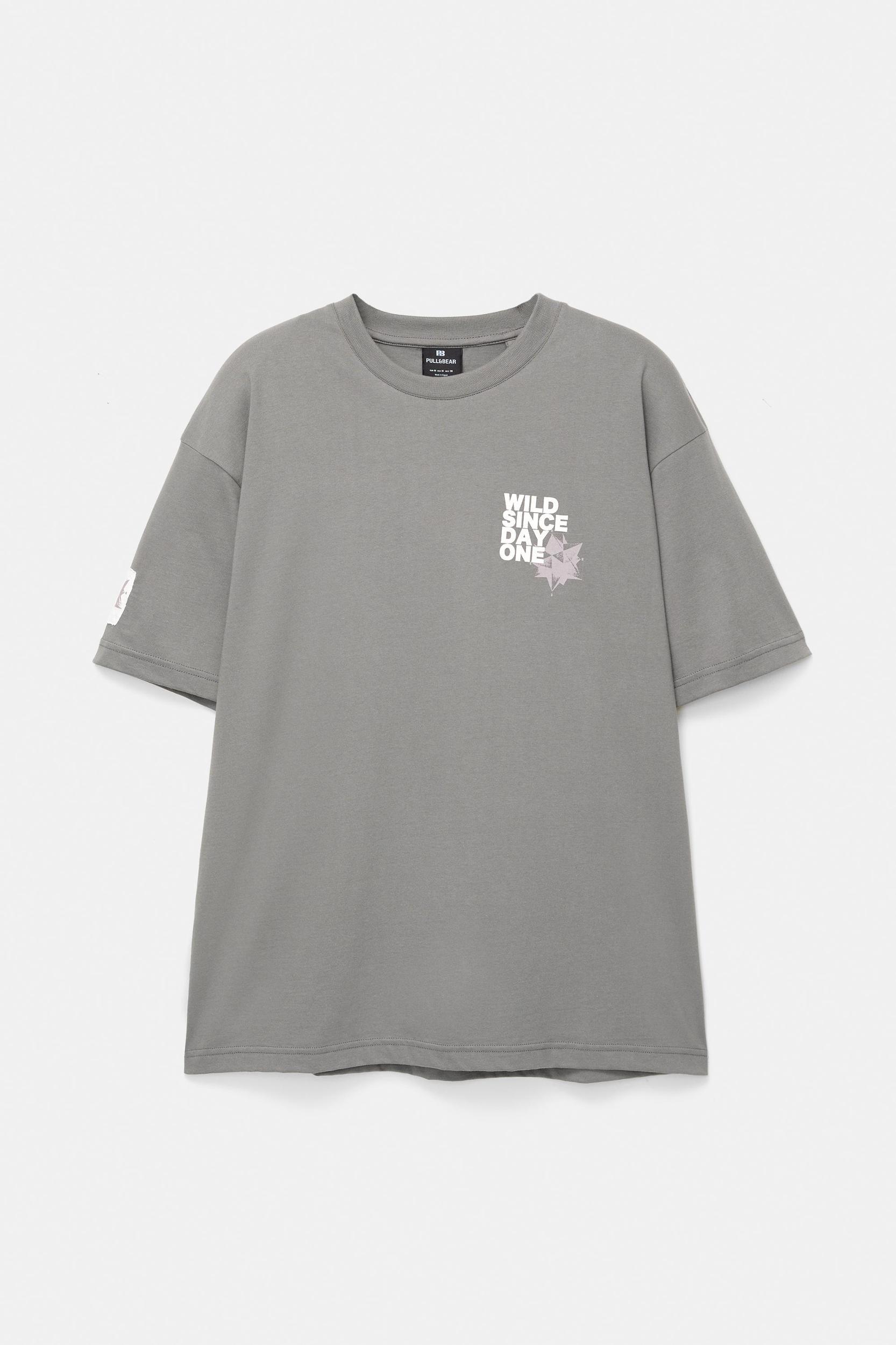 Slogan graphic T-shirt Product Image