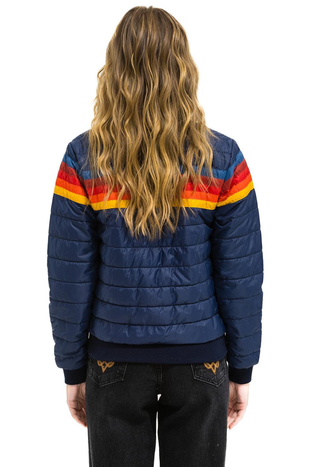 5 STRIPE JACKET - NAVY Female Product Image