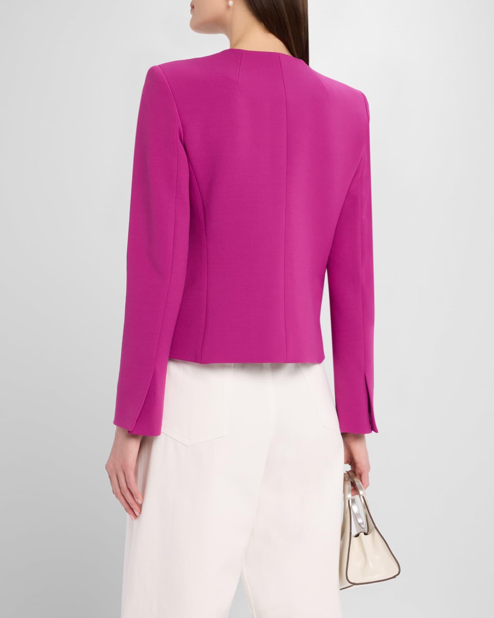 Single-Breasted Shrunken Jacket Product Image