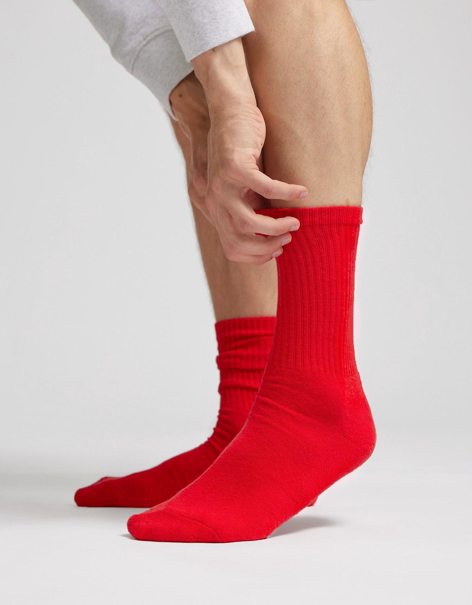 Organic Active Sock - Light Aqua Product Image
