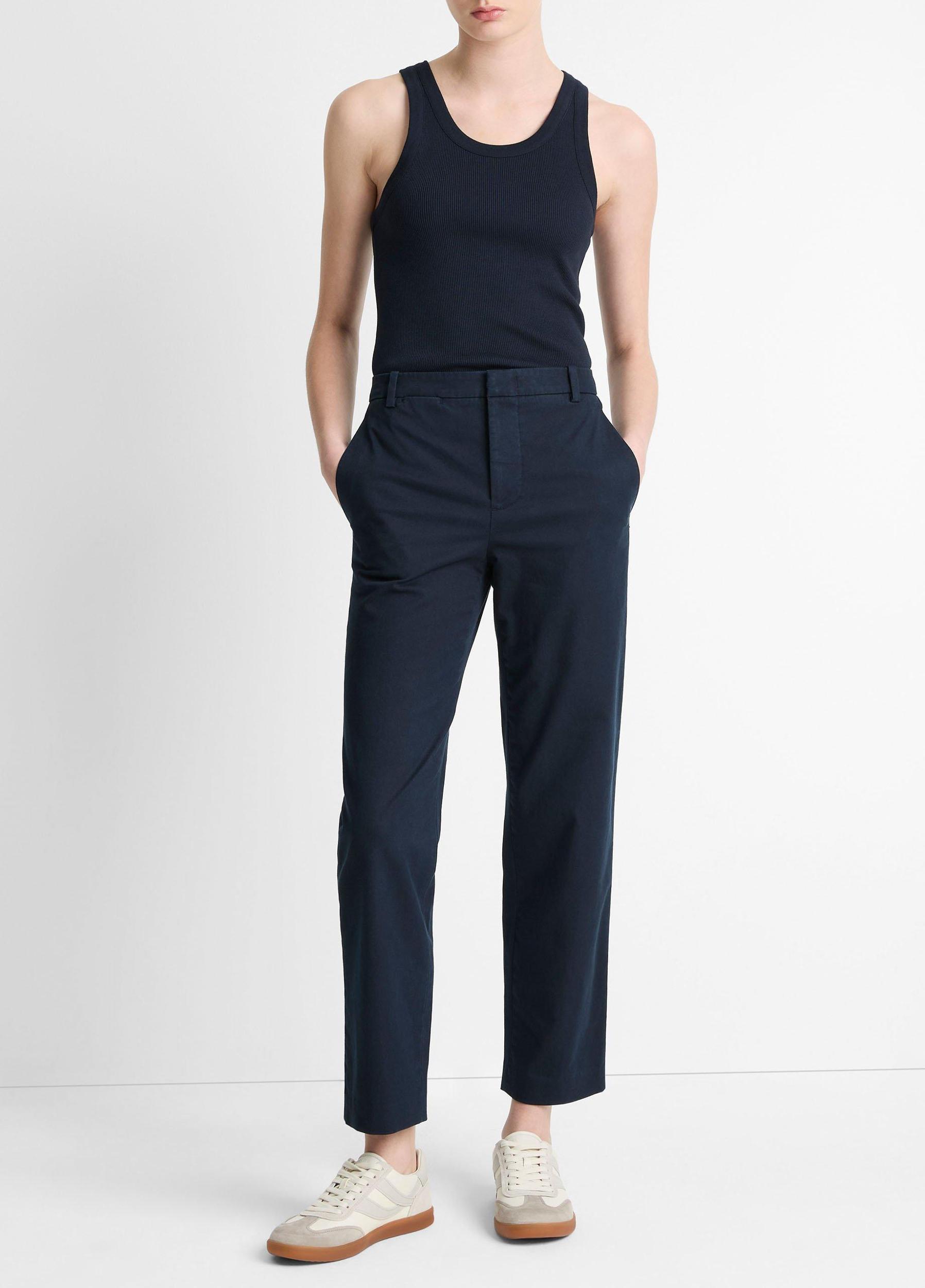 Mid-Rise Italian Stretch-Cotton Chino Pant Product Image