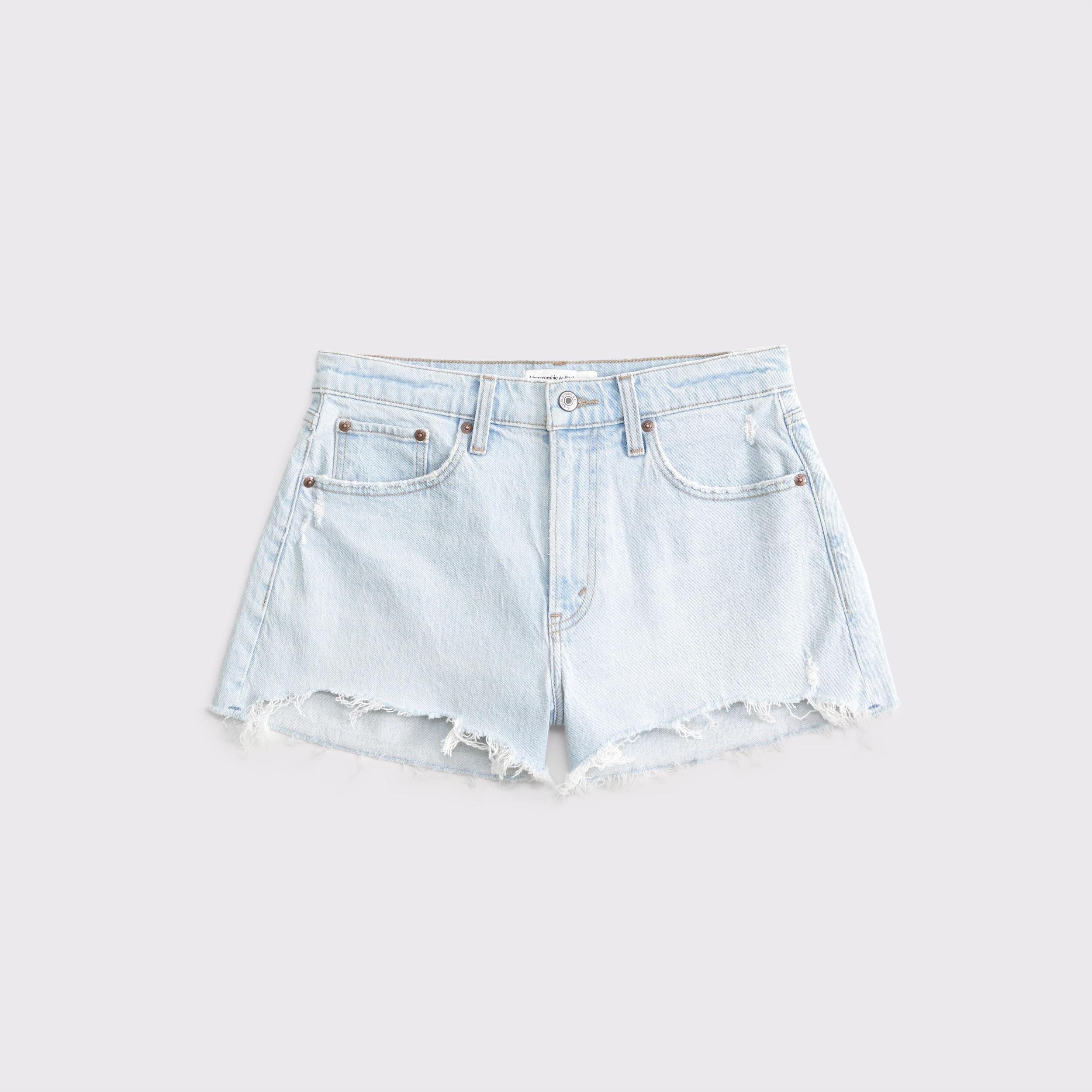 Curve Love High Rise Mom Short Product Image