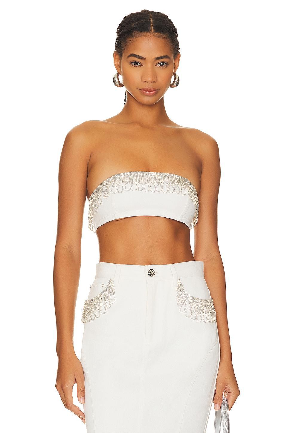 Embellished Bandeau Top ROTATE Product Image