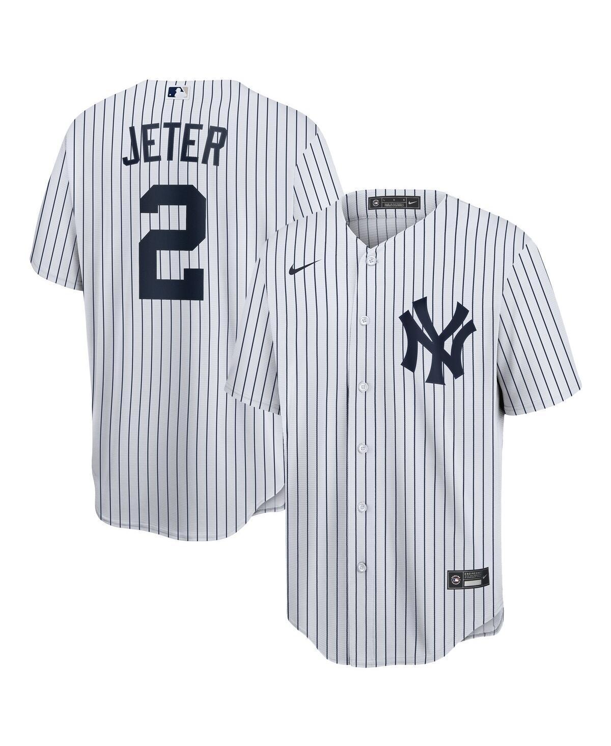 Mens Nike Derek Jeter /Navy New York Yankees Home Replica Player Name Jersey Product Image