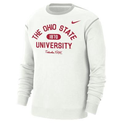 Ohio State Men's Nike College Crew-Neck Top Product Image