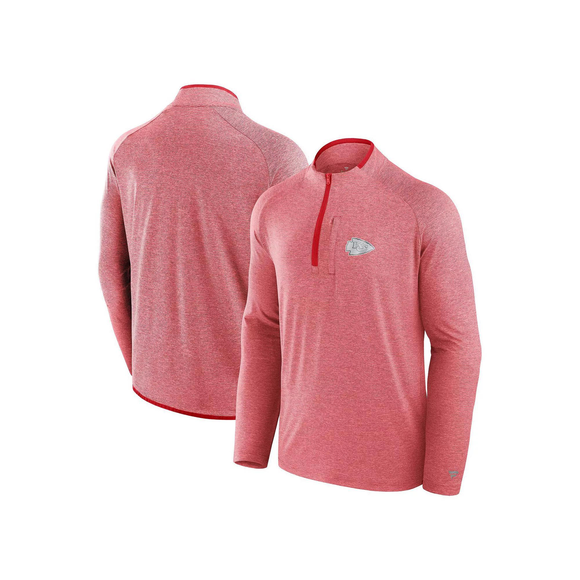 Unisex Fanatics Charcoal Houston Texans Front Office Performance Primary Quarter-Zip Jacket, Adult Unisex,  Product Image