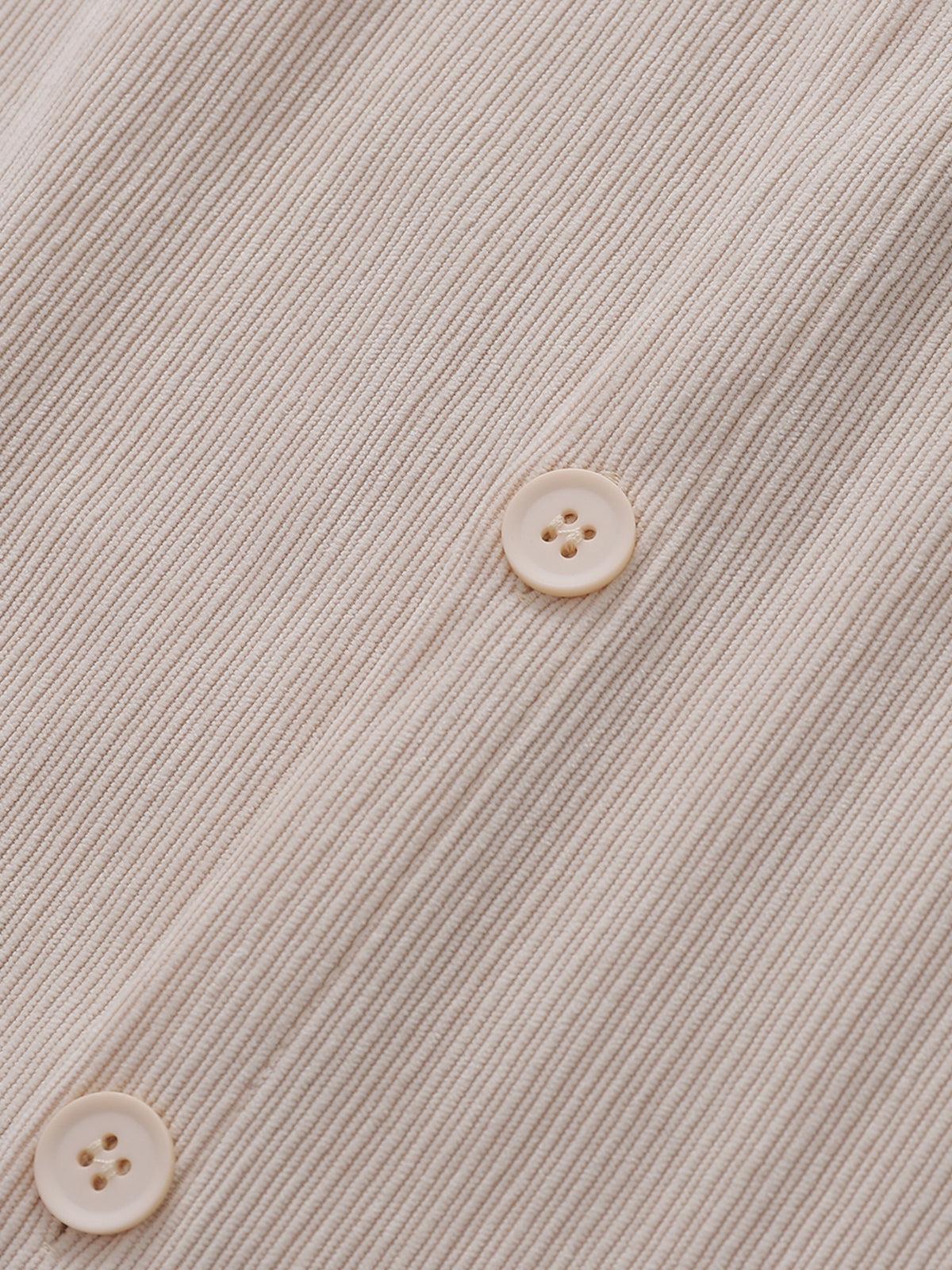 Aelfric Eden Embroidery Kitten Corduroy Shirt Product Image