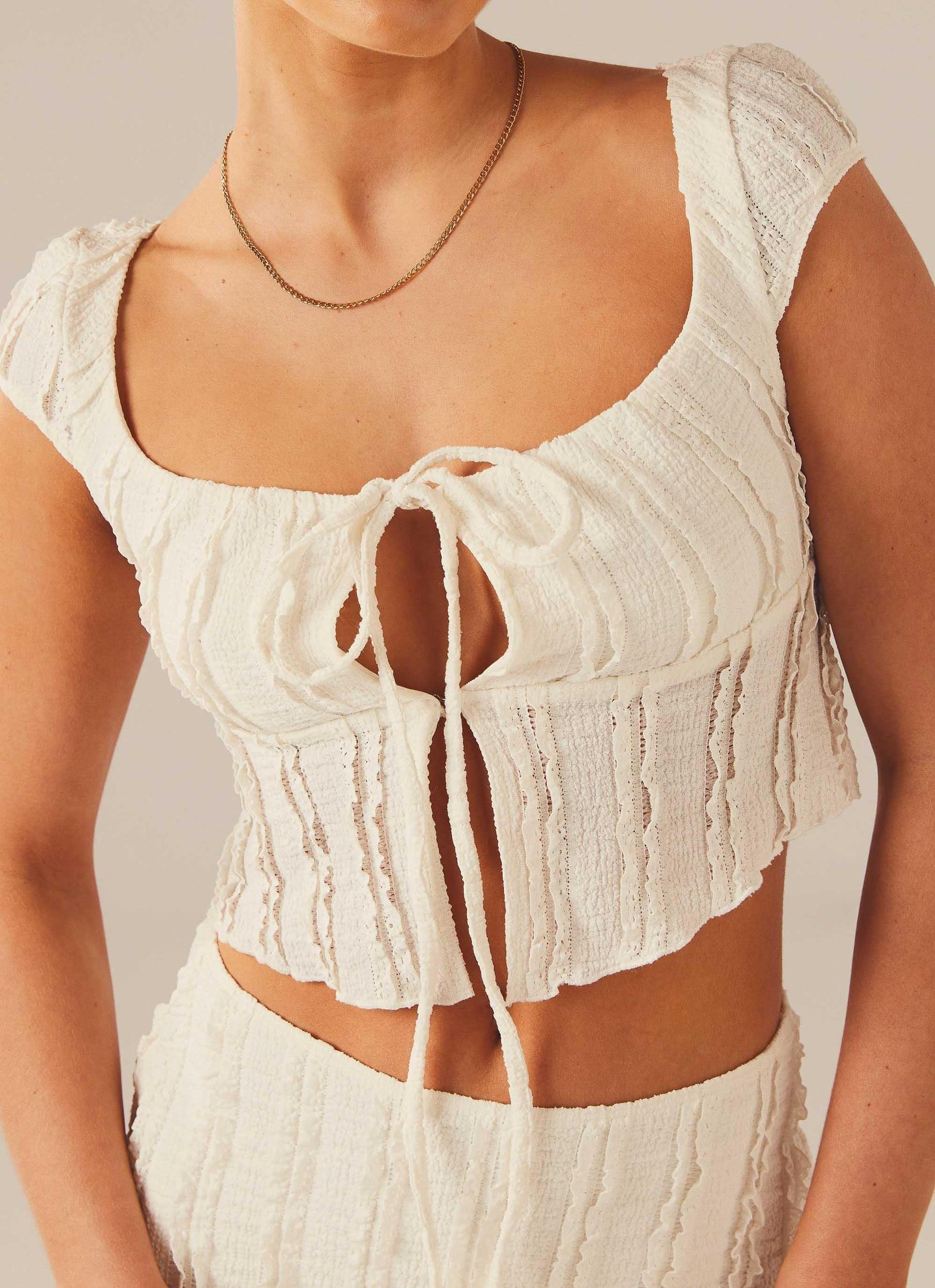 Yours Truly Corset Top - Antique Product Image
