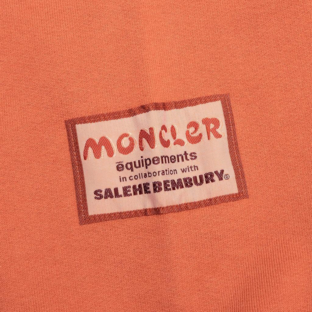 Moncler Genius x Salehe Bembury Logo Hoodie - Orange Male Product Image