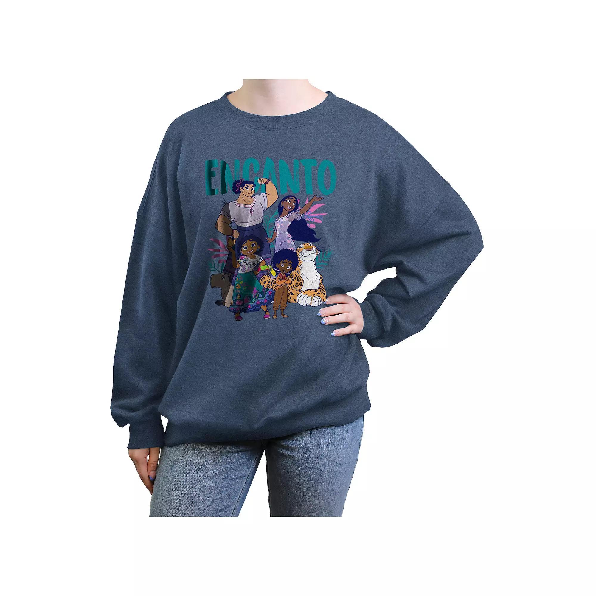 Juniors' Friends Stairs Group Photo Graphic Fleece Pullover, Women's,  Product Image