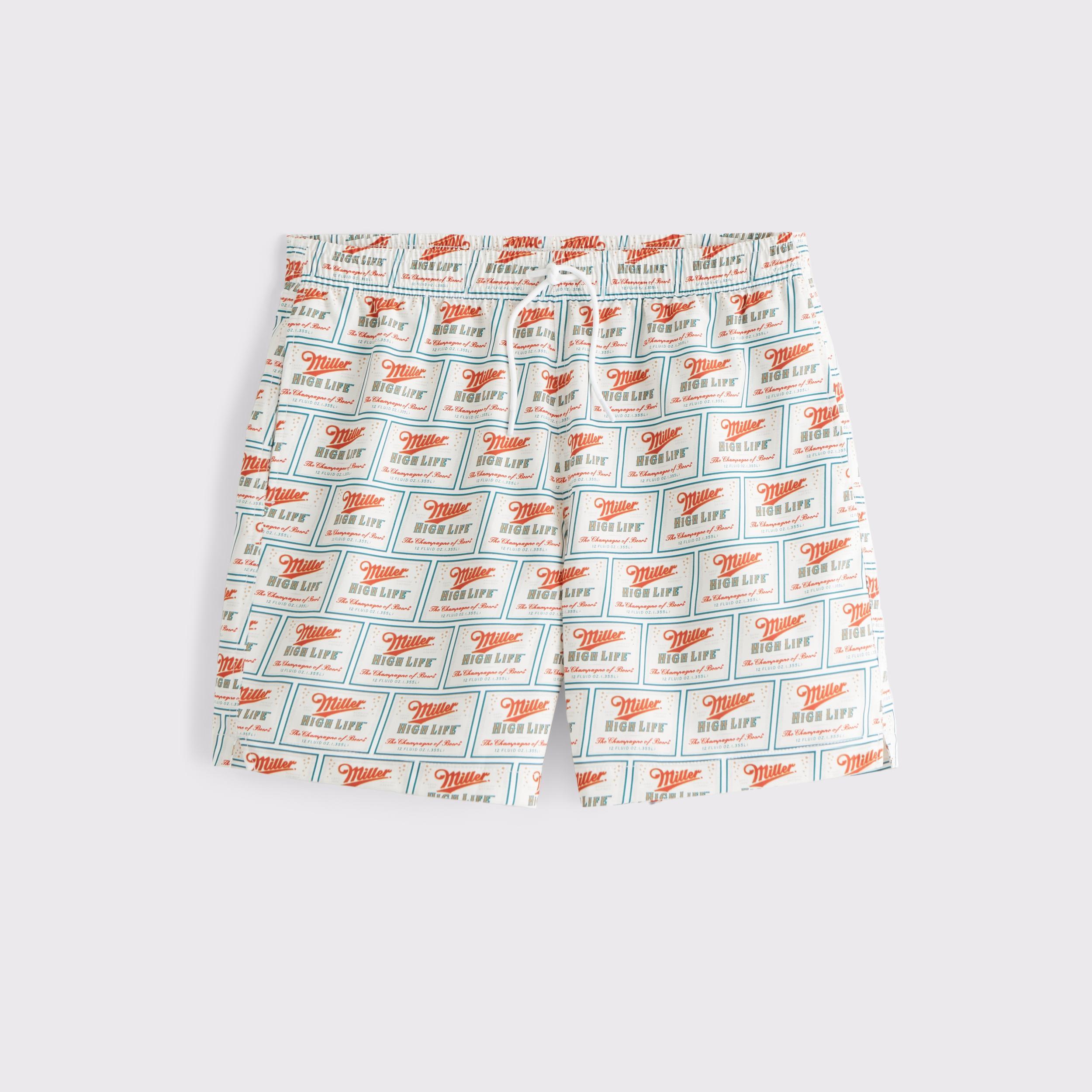 Pull-On Seersucker Swim Trunk Product Image