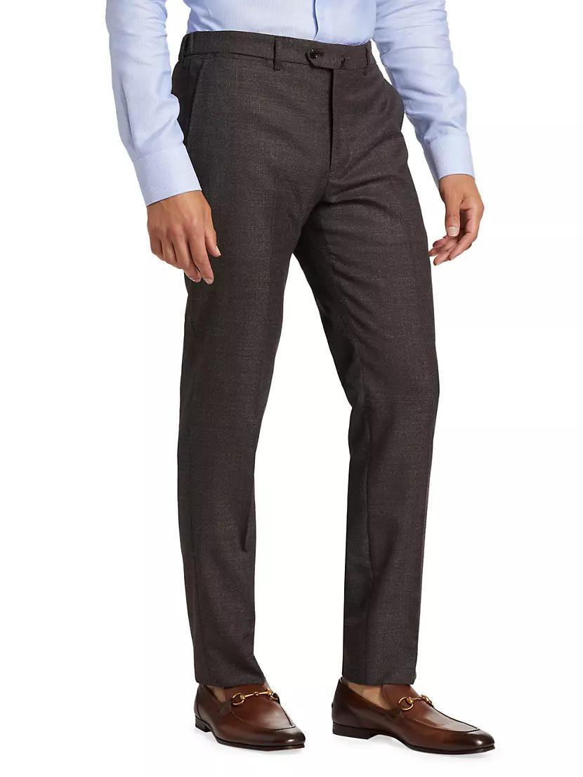 ​Wool Slim Trousers Product Image