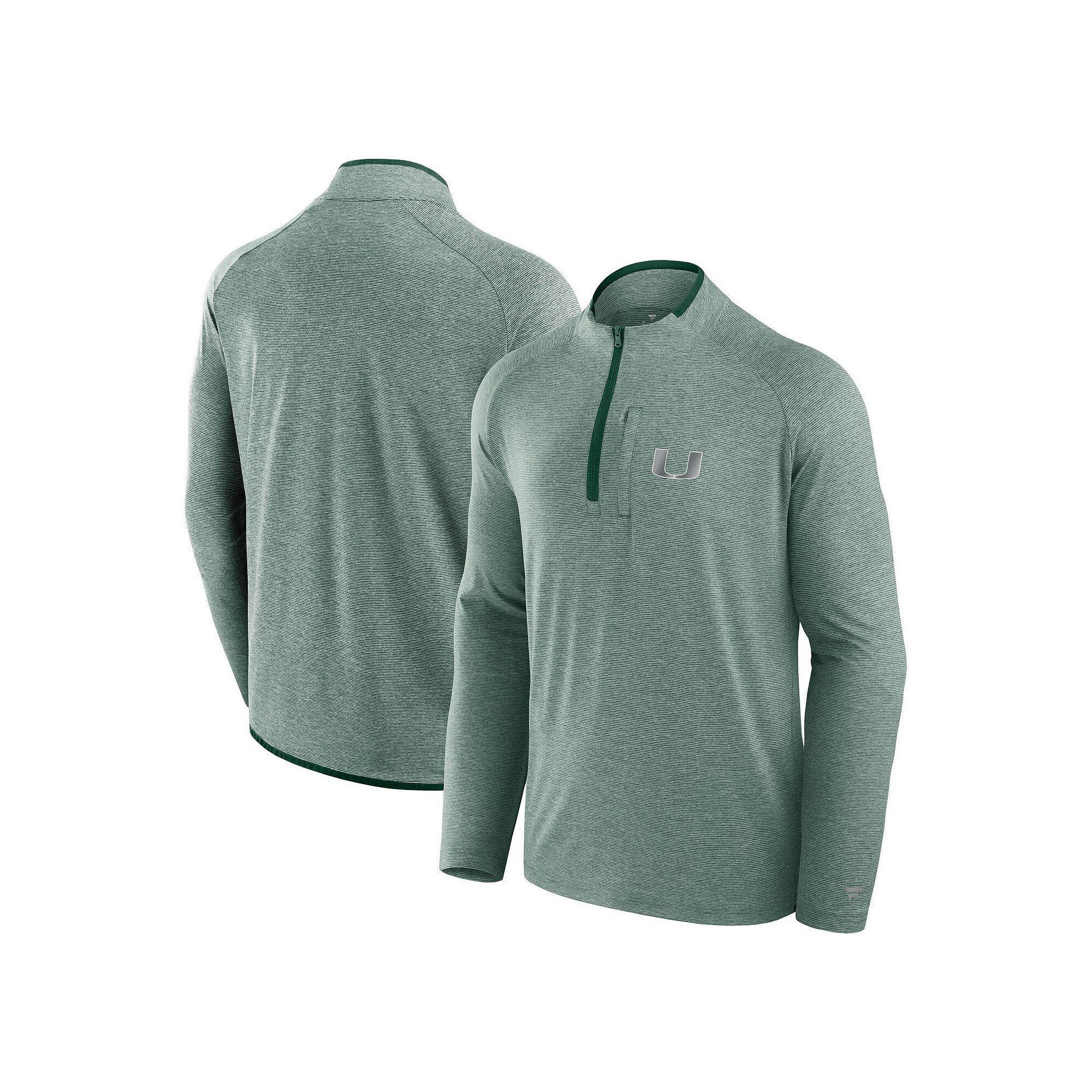 Unisex Fanatics Charcoal Houston Texans Front Office Performance Primary Quarter-Zip Jacket, Adult Unisex,  Product Image