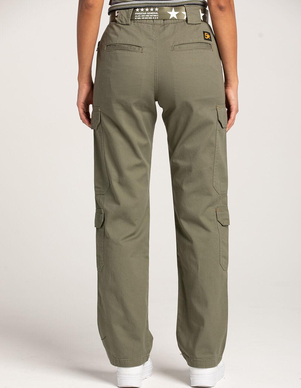 FIVESTAR GENERAL CO. Sierra Womens Cargo Pants - OLIVE Product Image