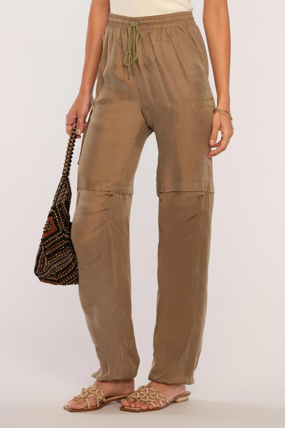 Harper Pant- Olive Product Image