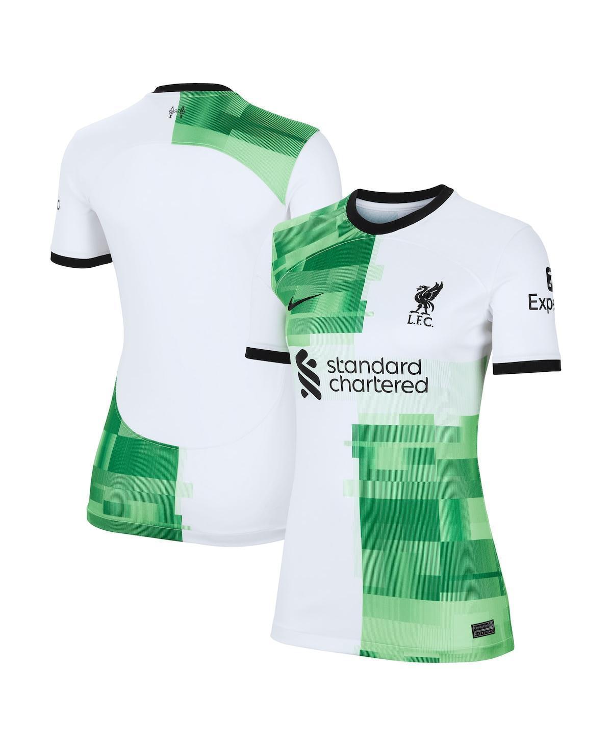 Women's Nike  White Liverpool 2023/24 Away Replica Jersey, Size: Small, Lvp White Product Image