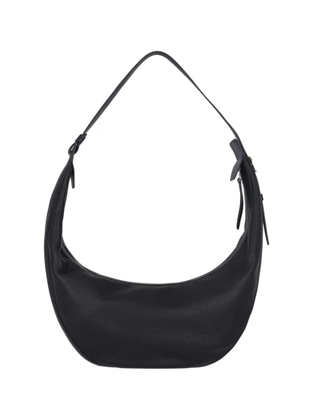 KHAITE Augustina Hobo Shoulder Bag In Black Product Image