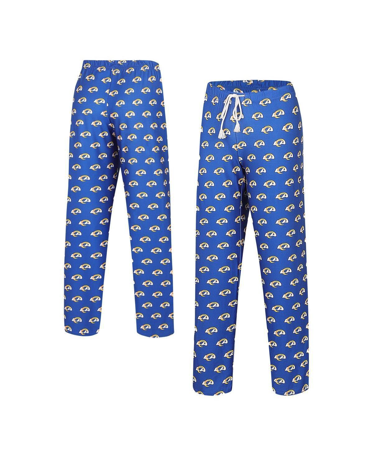 Womens Concepts Sport Royal Los Angeles Rams Gauge Allover Print Sleep Pants Product Image