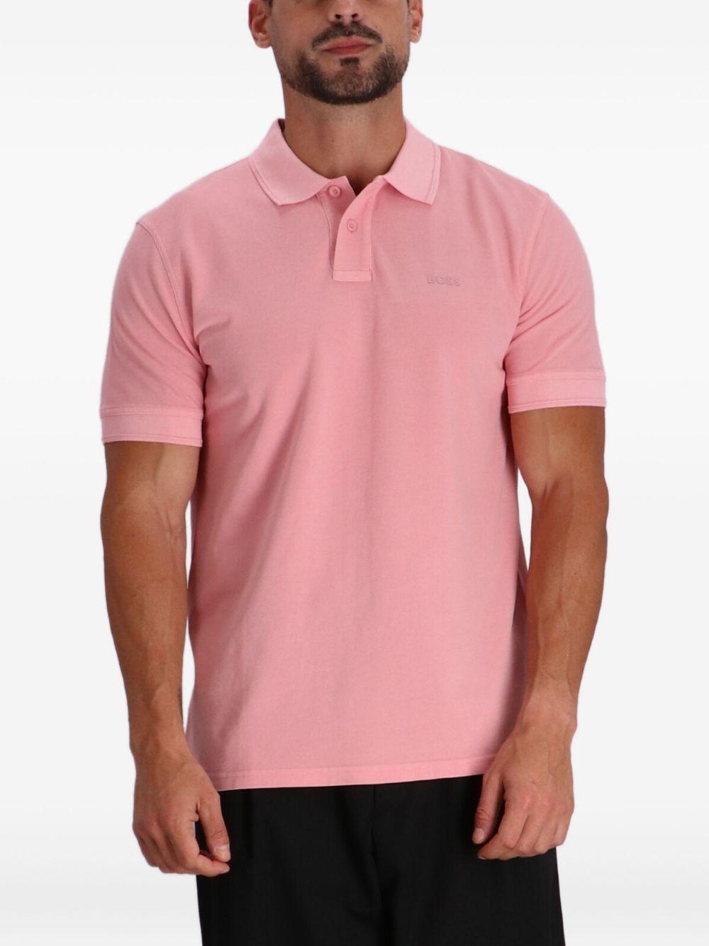 cotton polo shirt Product Image