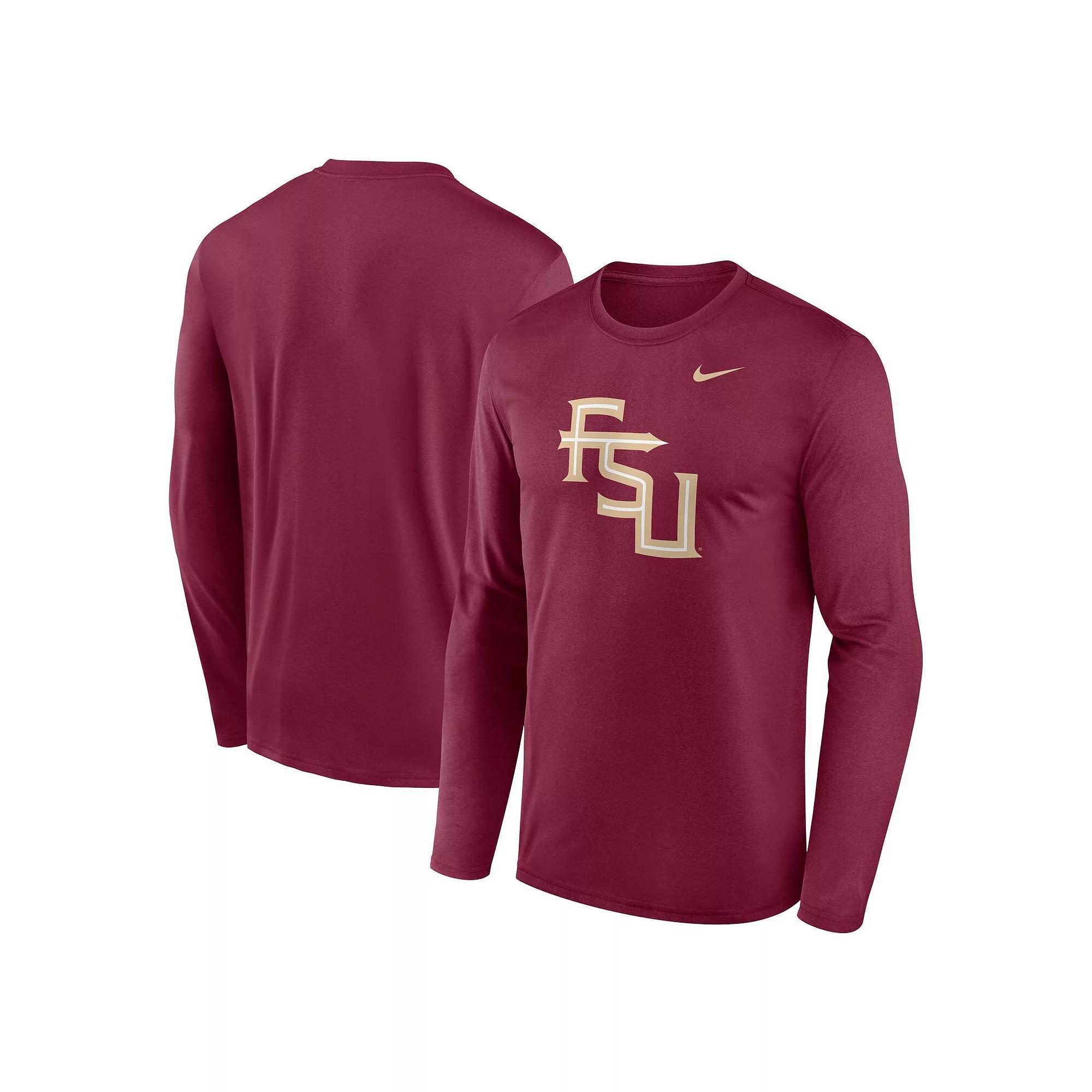 Men's Nike Garnet Florida State Seminoles Primetime Alternate Logo Legend Long Sleeve T-Shirt, Size: Large, Red Product Image